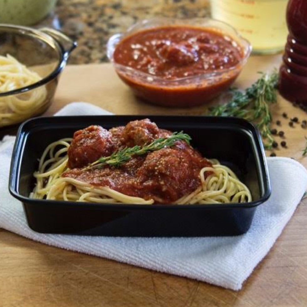 #6 - ORGANIC TURKEY SAUSAGE SPAGHETTI