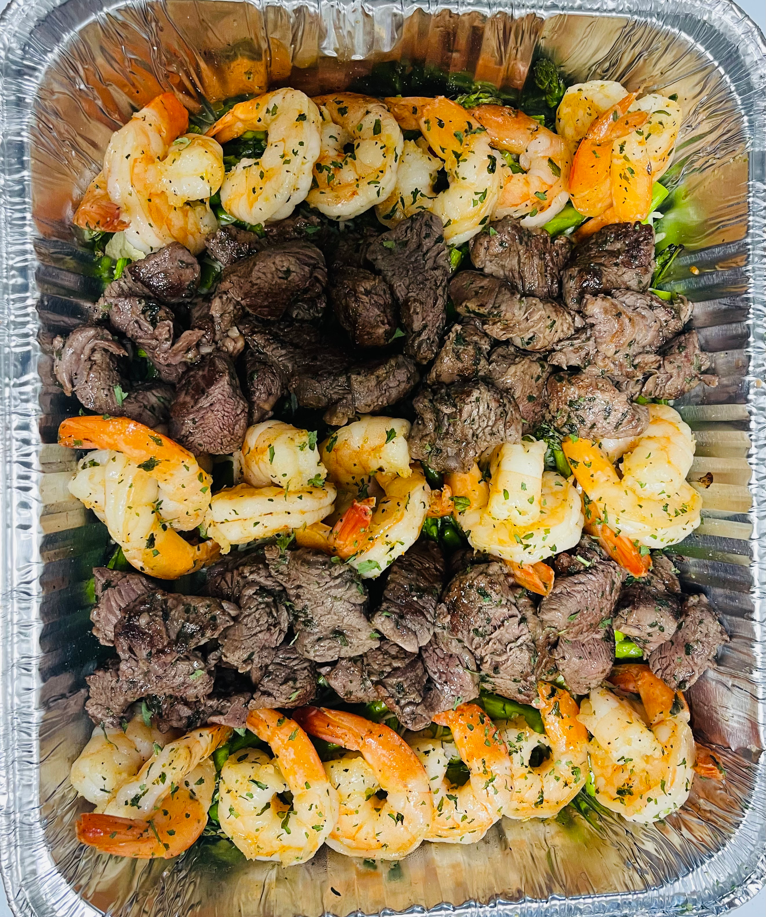 Arranged Food and Objects