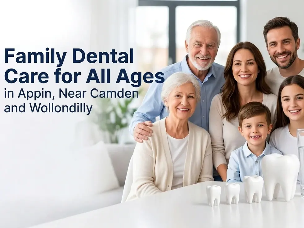 Family Dental Care for All Ages in Appin, Near Camden and Wollondilly 