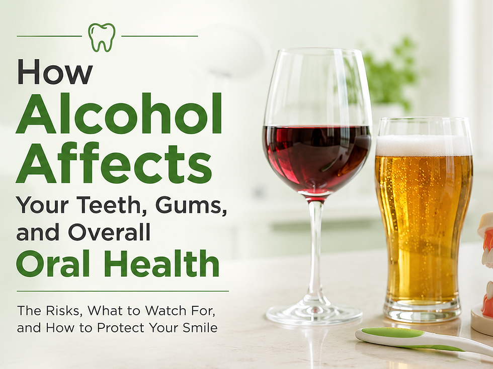 How Alcohol Affects Your Teeth