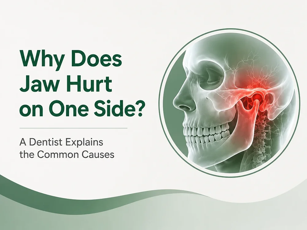 jaw hurts after smoking cigarettes Jaw Hurts on One Side? Causes, Relief & When to See a Dentist