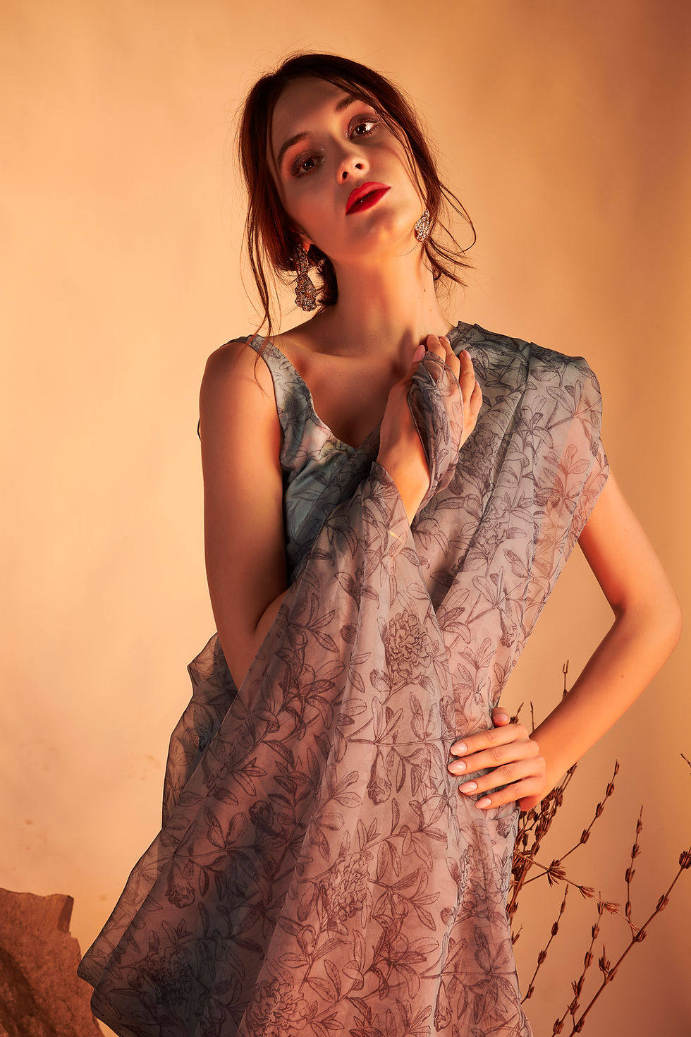 Thumbnail: BLUE SONNET SAREE