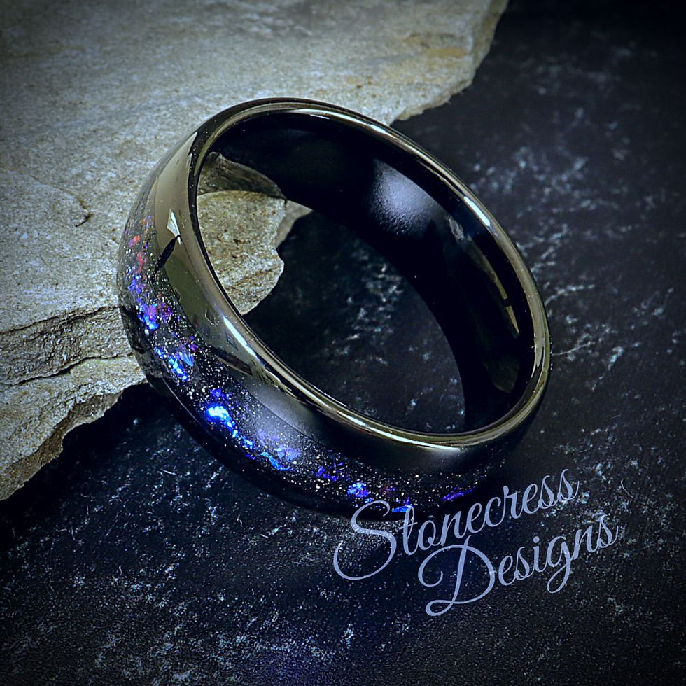 Thumbnail: Blue Galaxy Ring