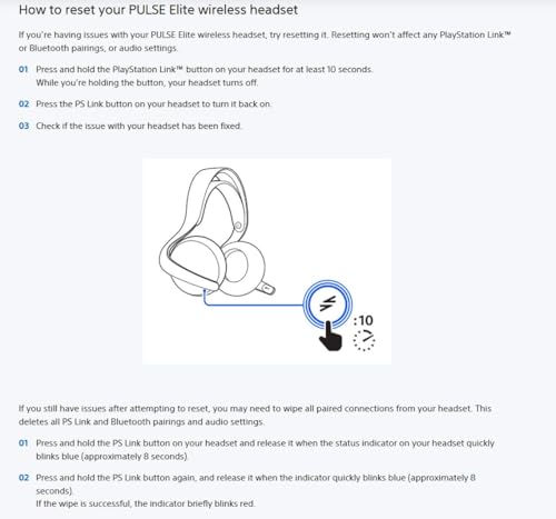 Thumbnail: PlayStation Pulse Elite Wireless Headset