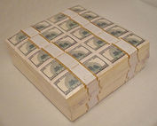 In God we trust- $ One million cash (verso) -back - klaus Guingand -artwork-1999