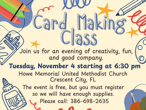 Card Making with Karen