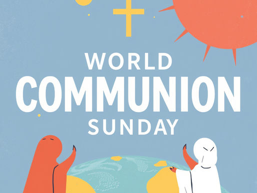 Join us this Sunday for World Communion Sunday!