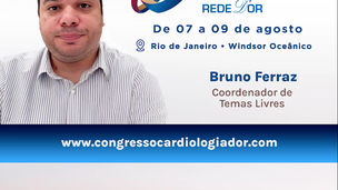 Compartilhe sua ciência com o Brasil e o mundo! Dr. Bruno Ferraz