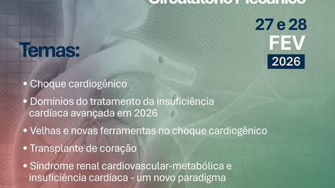 3º Simpósio Internacional Fronteiras na Insuficiência Cardíaca Avançada, Transplante e Suporte Circulatório Mecânico