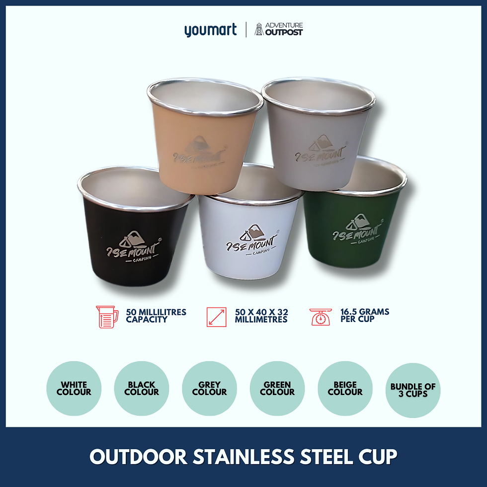 50mL Outdoor Stainless Steel Cup | YouMart Singapore