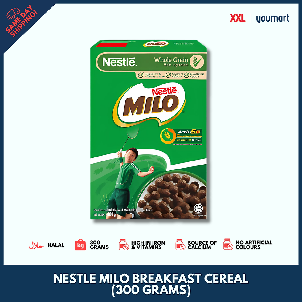 Thumbnail: Nestle Milo Breakfast Cereal (300 grams) | Fast Next-Day / Same-Day shipping at YouMart Singapore