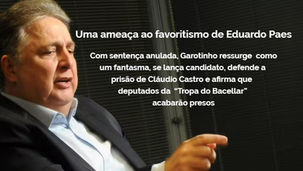 Garotinho, se lança candidato, liga sua metralhadora giratória e incoma forças politicas do Estado