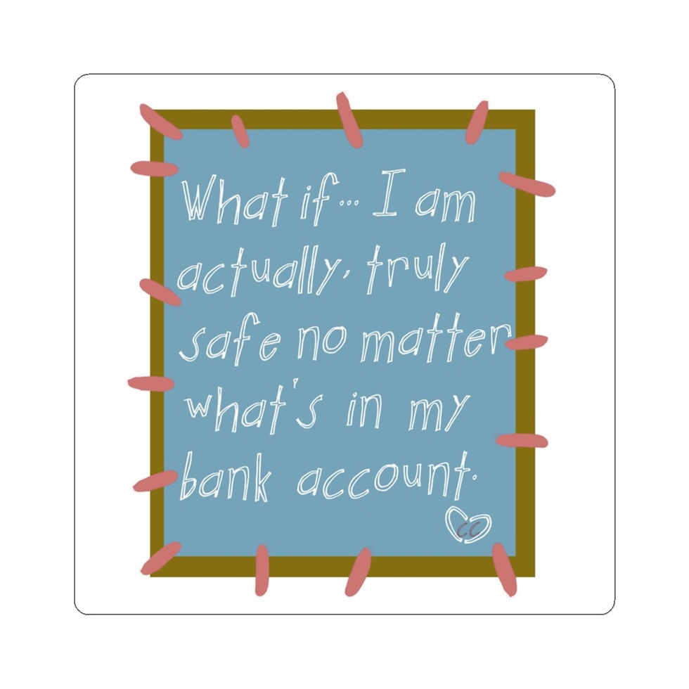 BANK ACCOUNT- Sticker