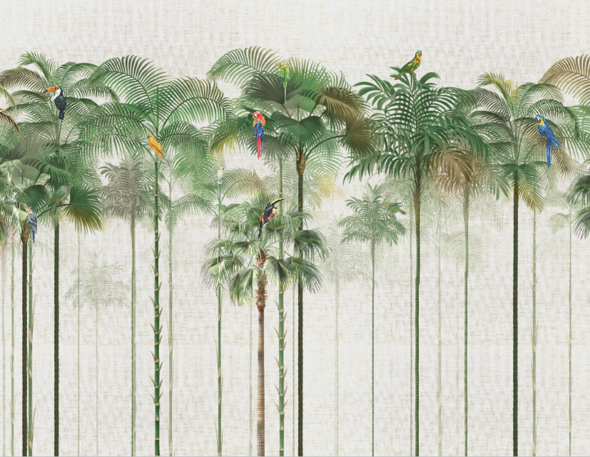 Miniatura: papel de parede Selva tropical