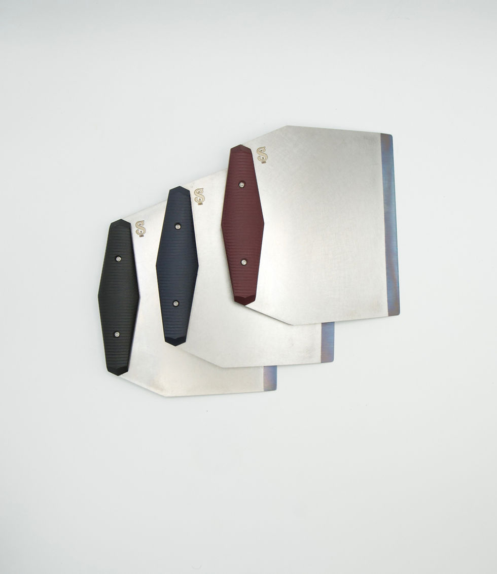 Thumbnail: Bench Scraper - Titanium / Richlite