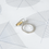 Thumbnail: 'Aalto' ring with clear white resin
