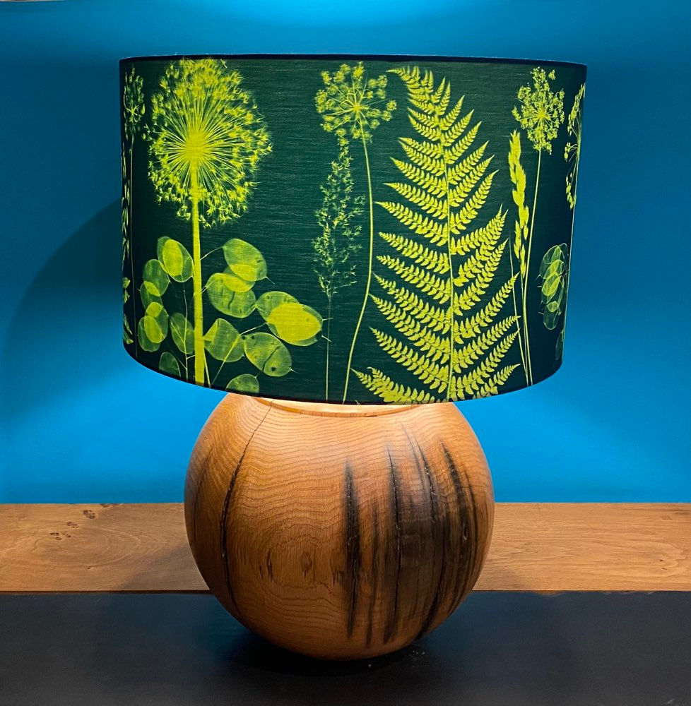 40cm Green Devon Garden Lampshade 