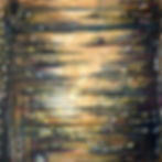 abstract wooden bridge illustration with rocks, leading to an unknown destination.