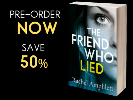 Cover Reveal! The Friend Who Lied by Rachael Amphlett @SaxonPublishing @bookcoverreveal #Newrelease