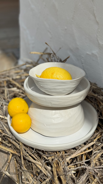 Ceramic bowls & plates