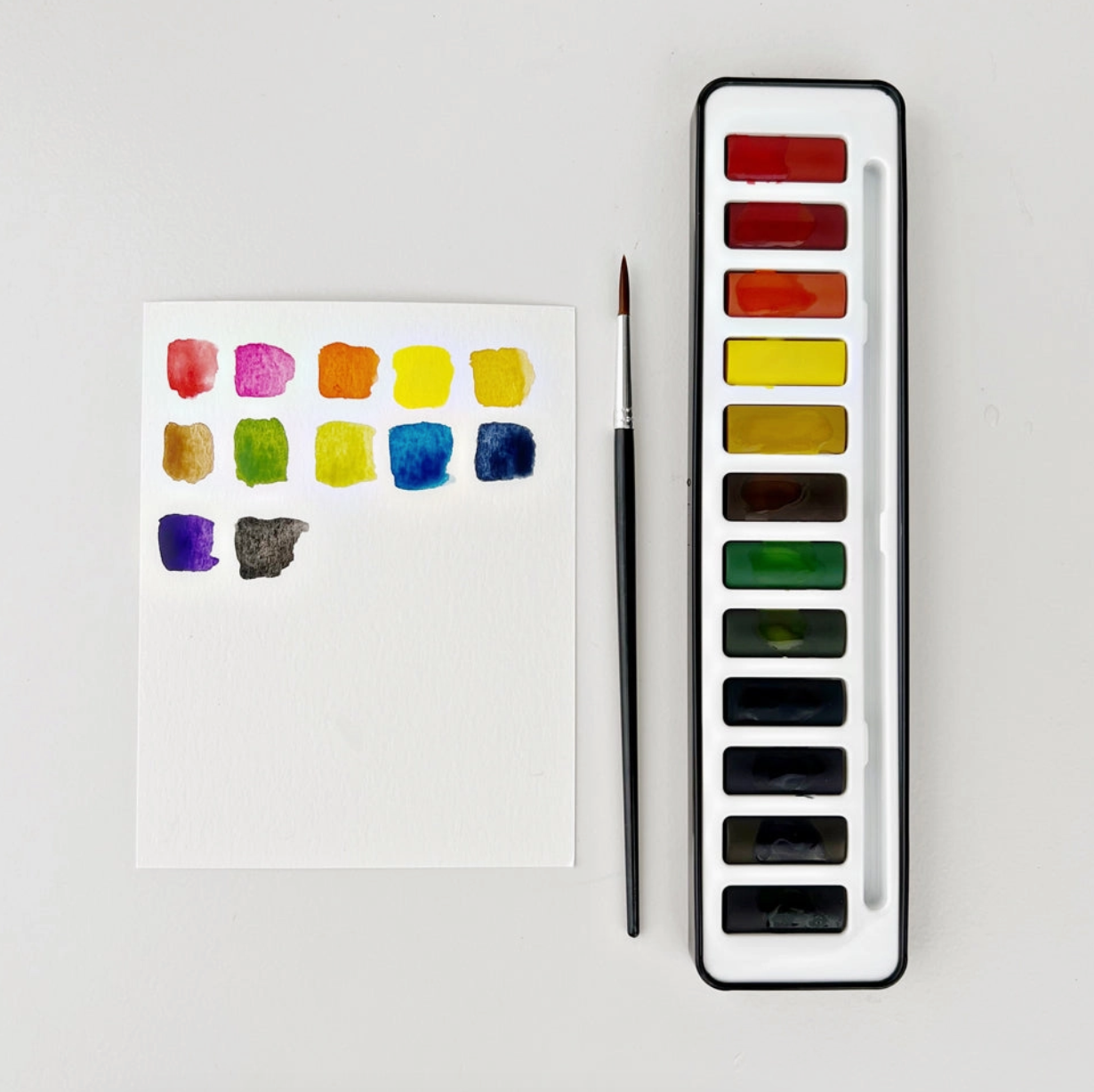 watercolor paint set