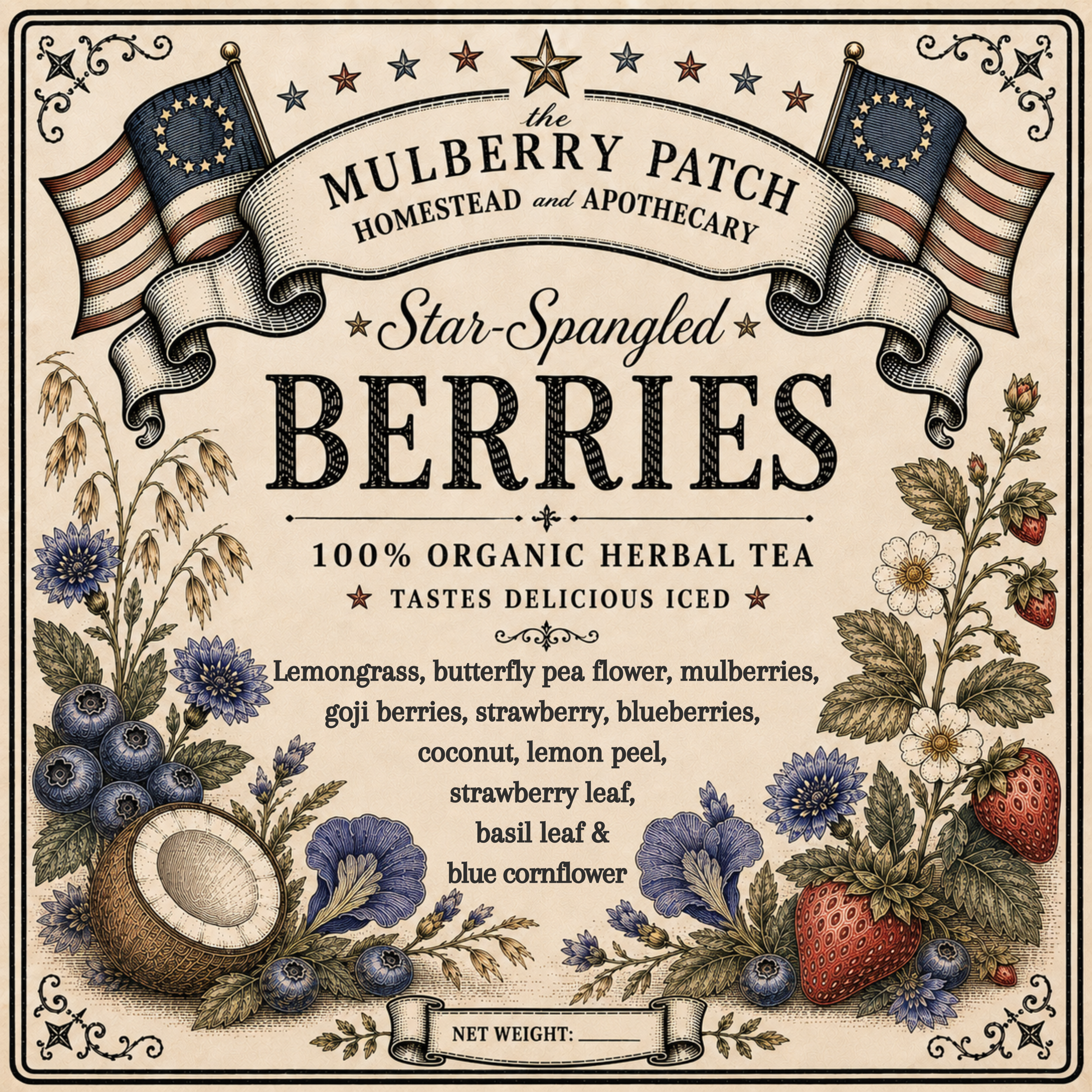 Star-Spangled Berries, 2.25oz