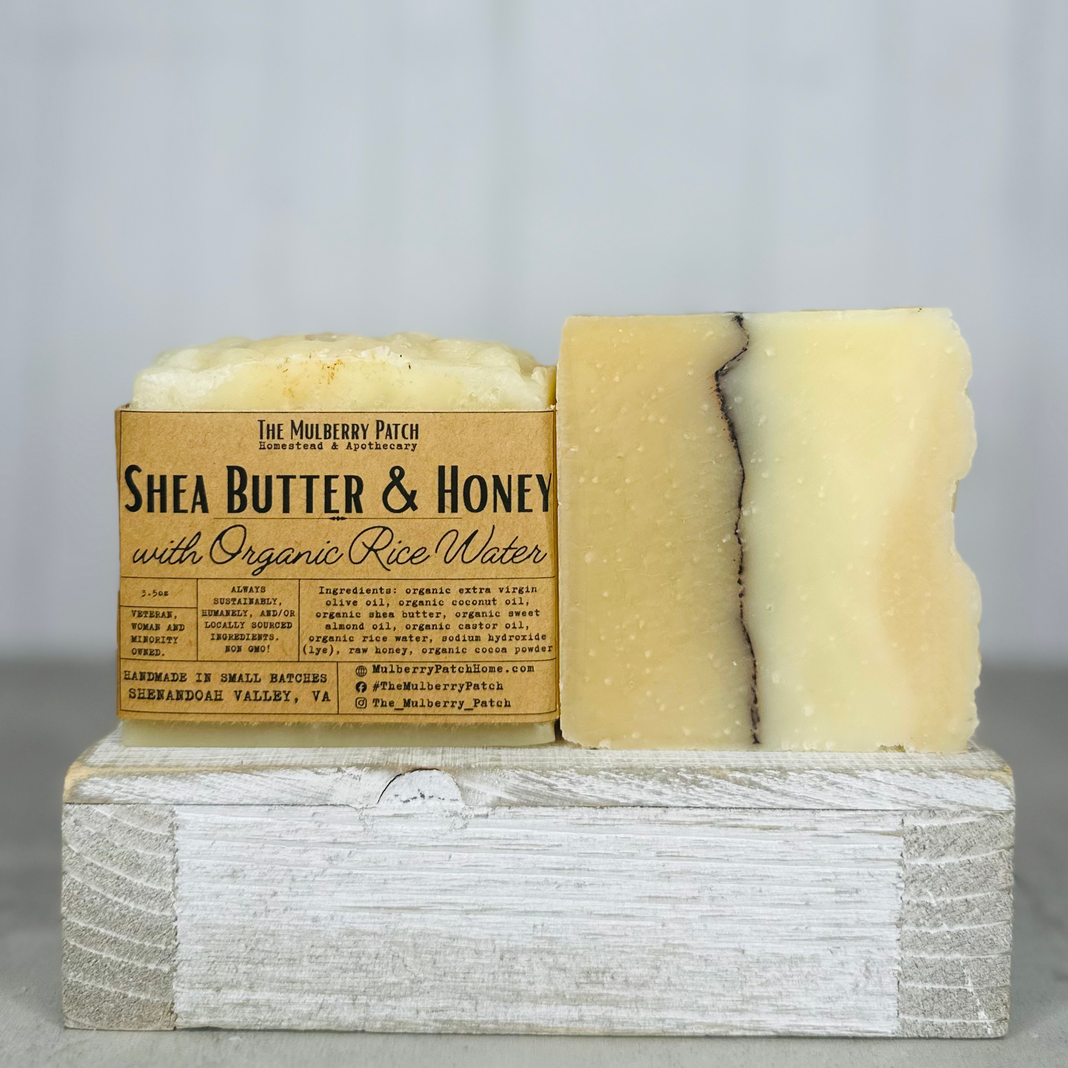 Shea Butter & Honey with Organic Rice Water