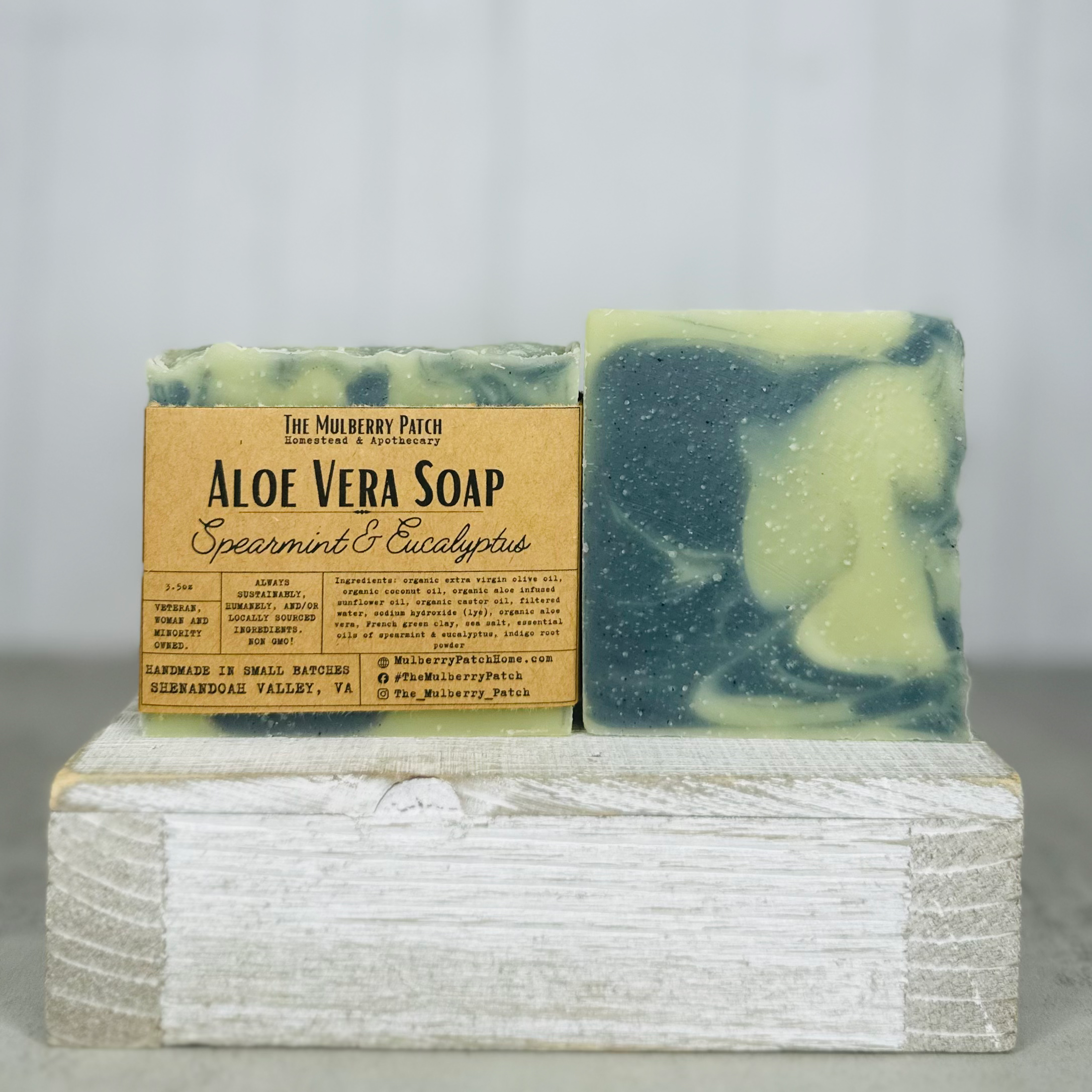 Spearmint & Eucalyptus - Aloe Vera Soap