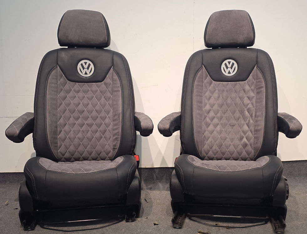 Thumbnail: VW Crafter ,Mercedes Sprinter Captain Seats 2006/2016 Tartan Design