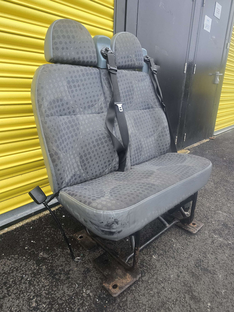 Thumbnail: Rear seat with seatbelt built in for passengers2