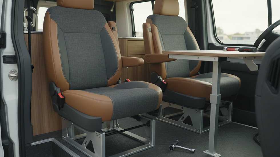 Easy Van Seat Upgrades: How to Improve Your Van Seats Without Drilling