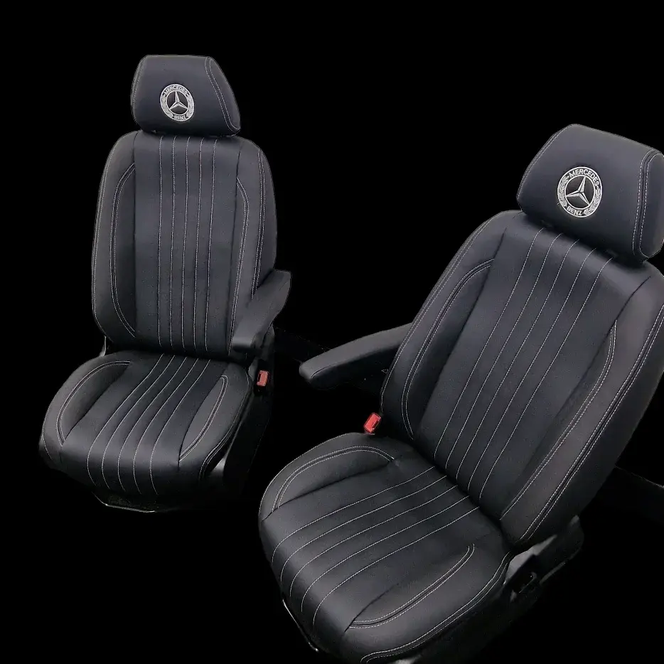 Thumbnail: Mercedes Sprinter Seats With Vertical Lines
