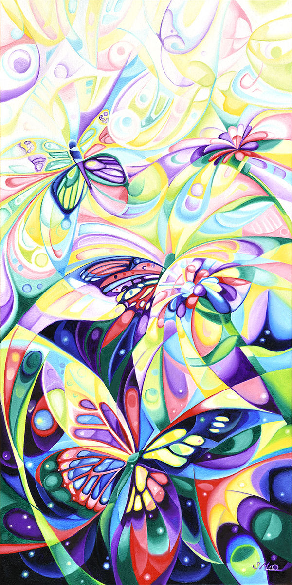 Butterflies Flutter By