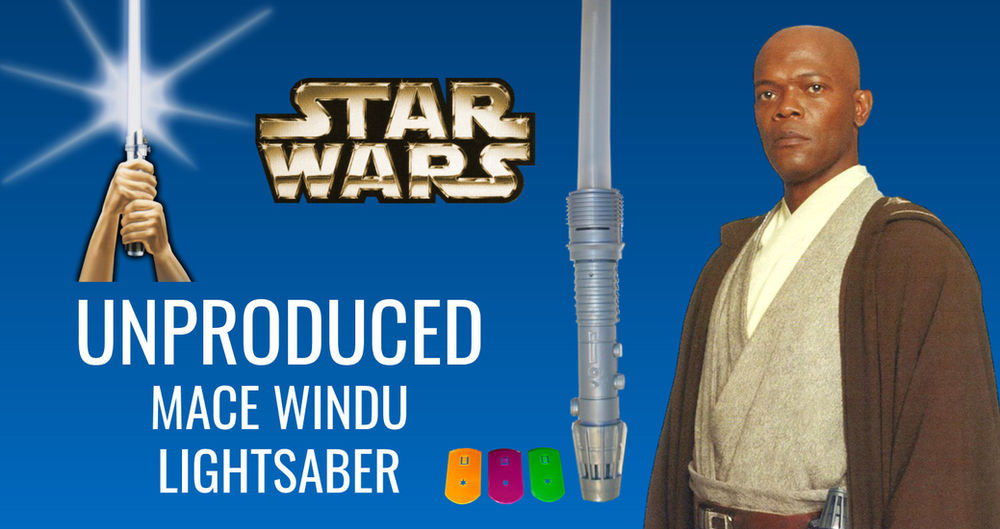 Unproduced Mace Windu Lightsaber Prototype Archives