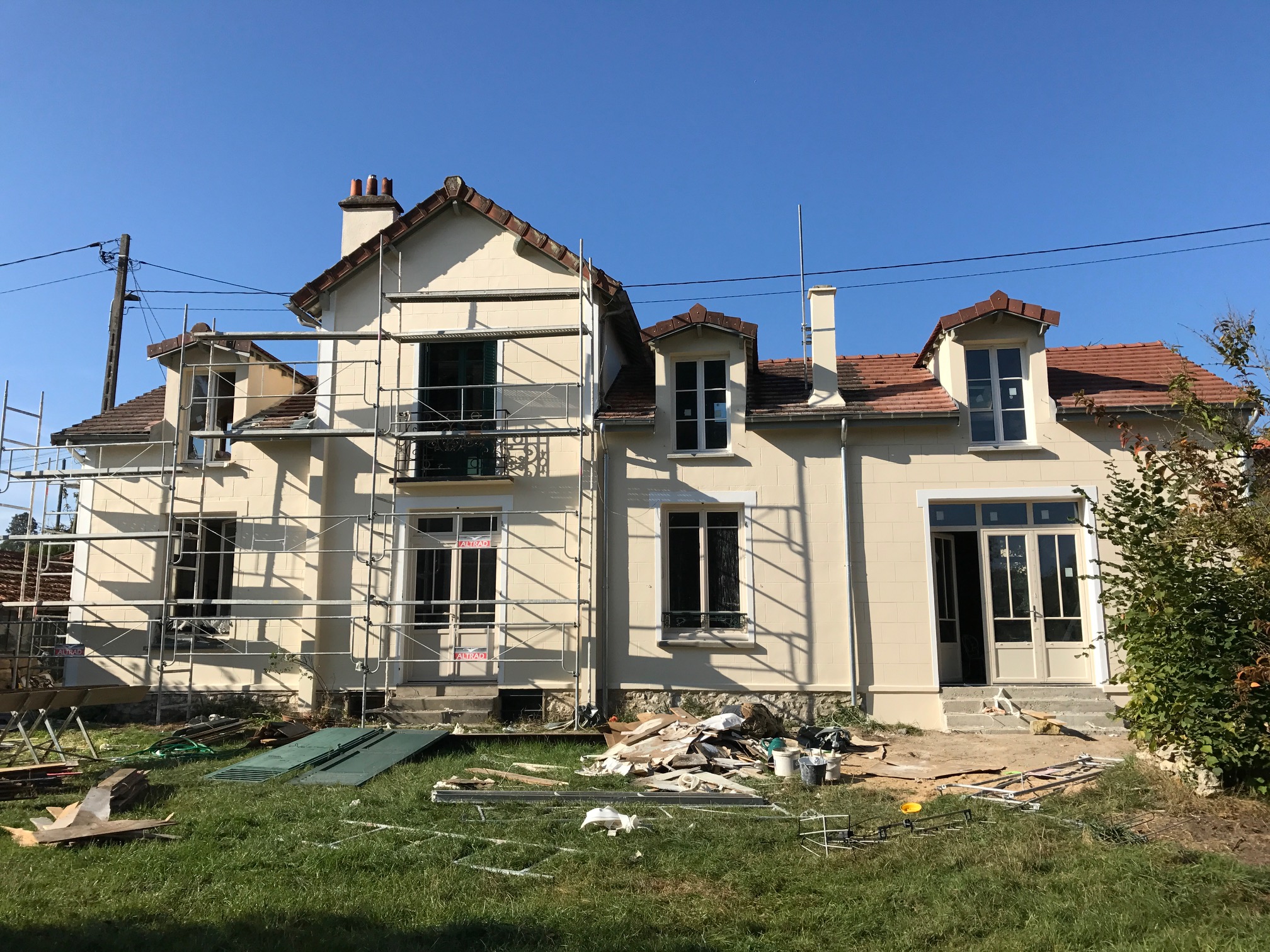 Agrandissement et rénovation