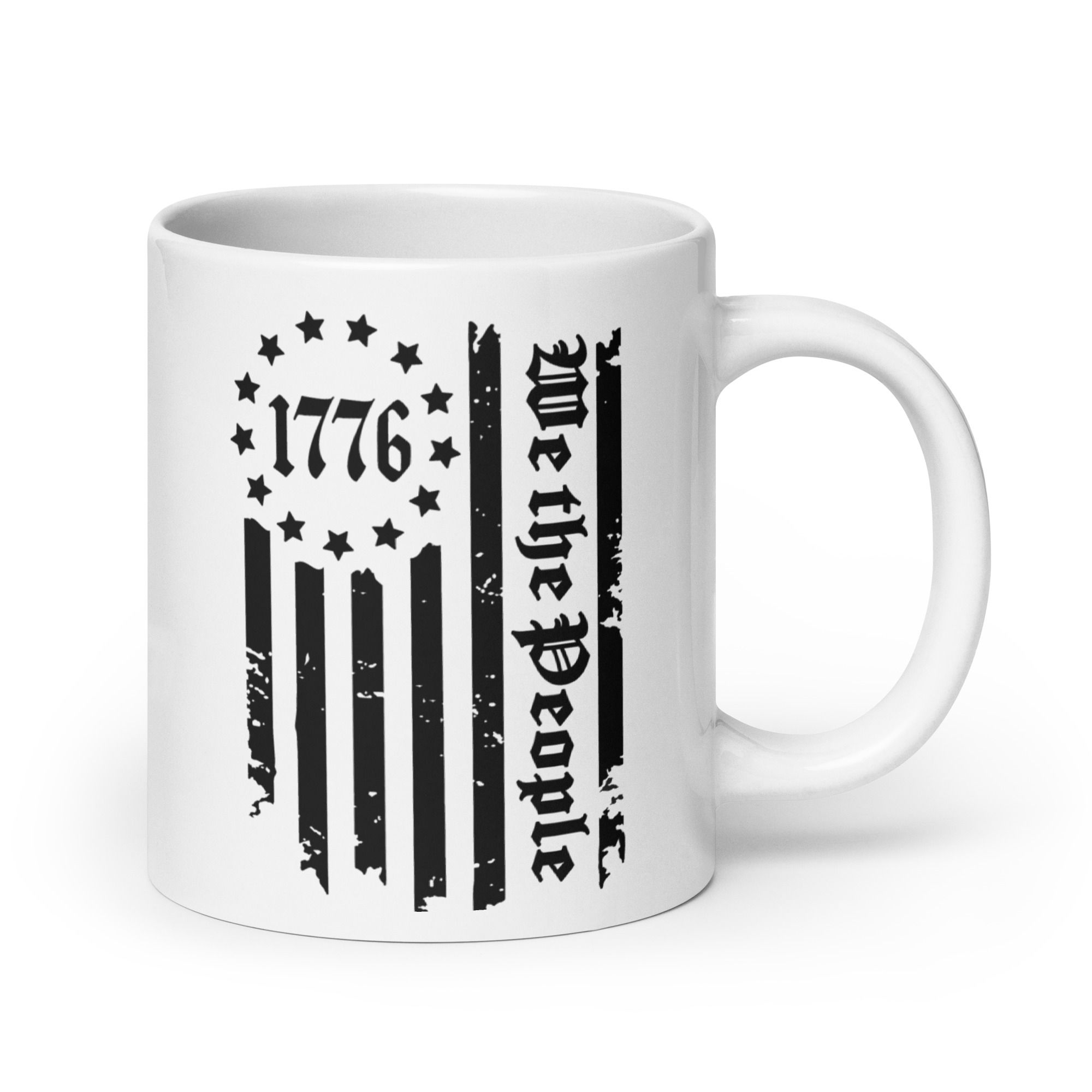 1776 We The People White Coffee Mug