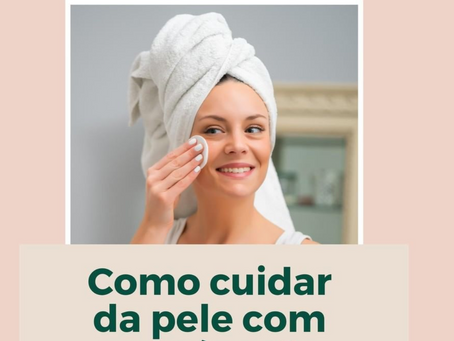 Cuidados com a pele com rosácea