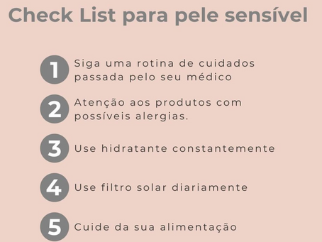 Check lis pele sensível