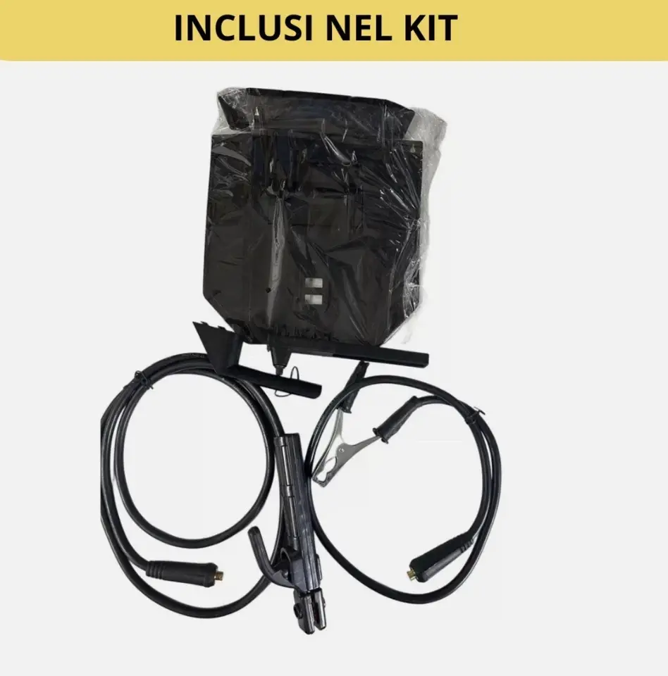 Miniatura: Saldatrice Inverter 600A Elettrodo 1.6-3.2mm IGBT Accessori