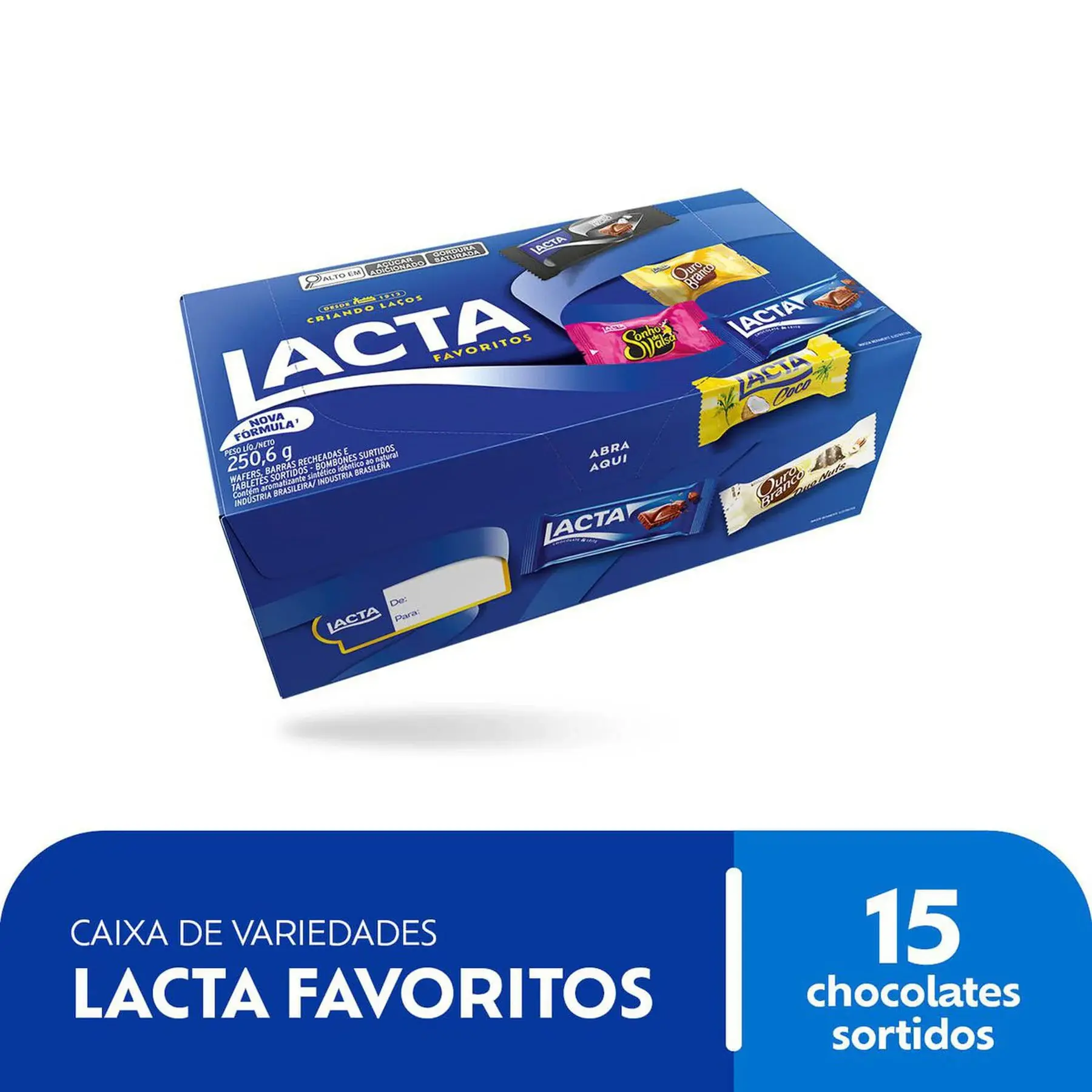 Chocolate Lacta Brand Mix 250,6g