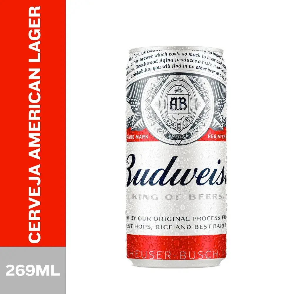CERVEJA BUDWEISER 269ML