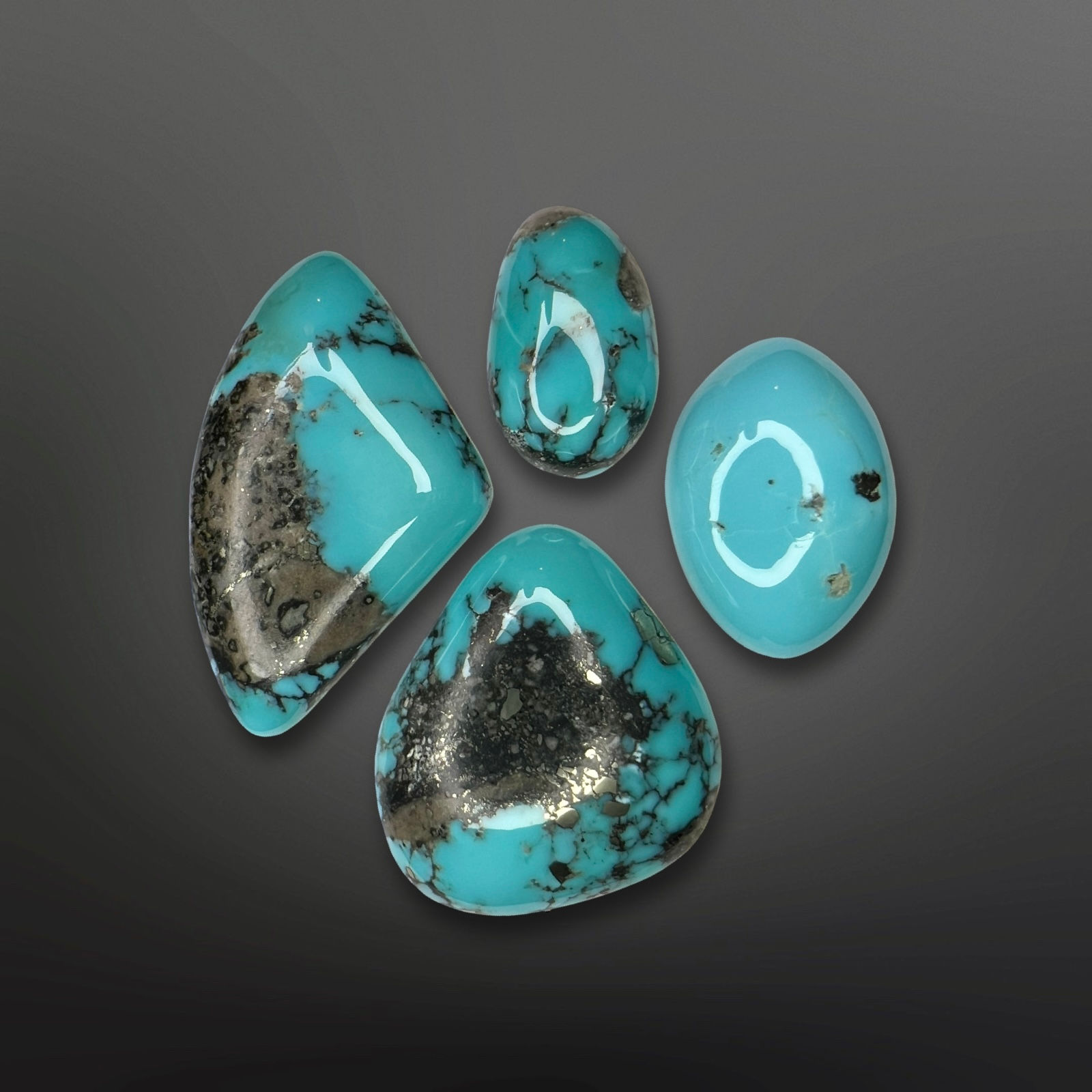 Nacozari Turquoise Jumbo Cabochons