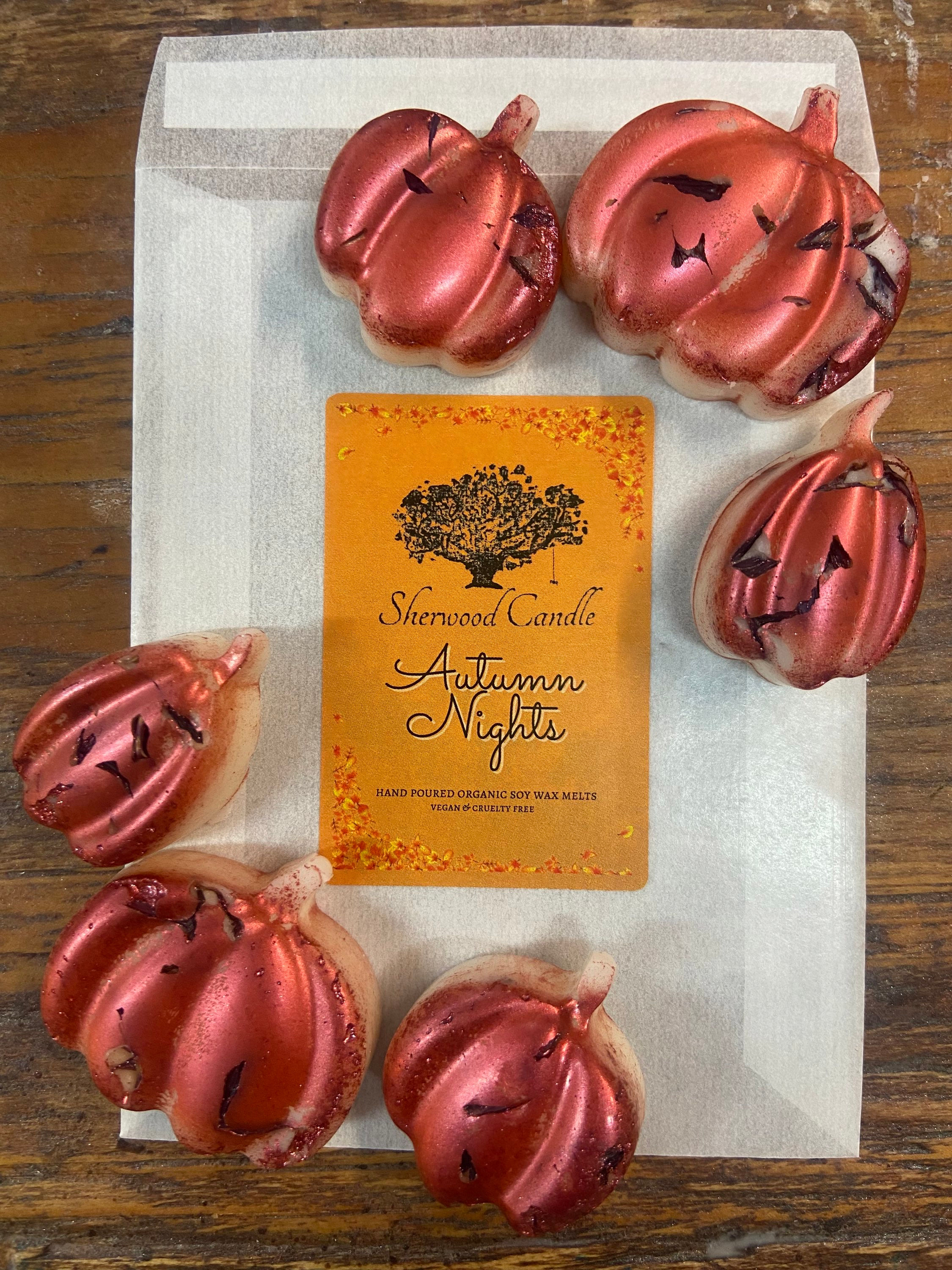 Autumn Nights Organic Soy Wax Melts
