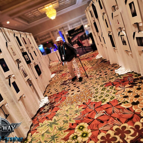 Black Lens Approval for Wppi Wedding & Portrait Photographers International, Once at Mandalay Bay to The Rio Las Vegas.