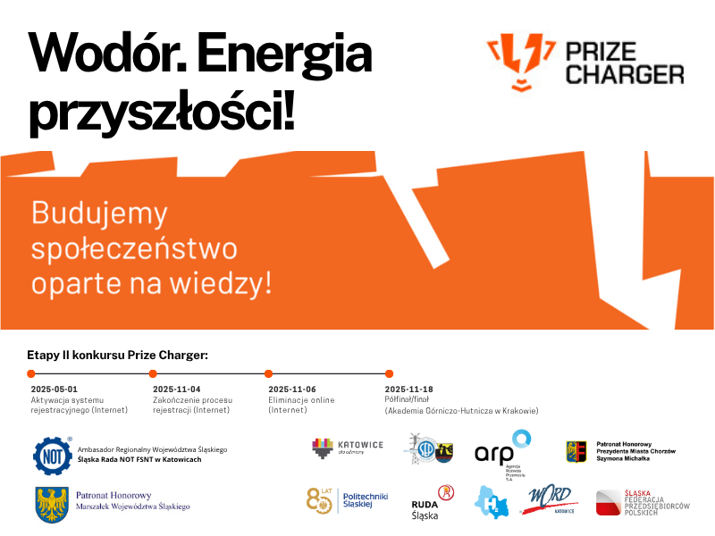 Informujemy o zmianie organizacji II edycji Prize Charger.