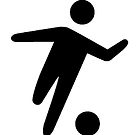 stick figure soccer