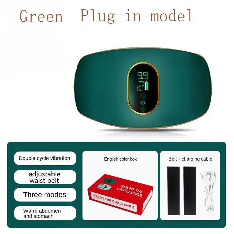 Thumbnail: Rechargeable Body Slimming Machine Waist Belt Waist Fitness Massager Weight Loss
