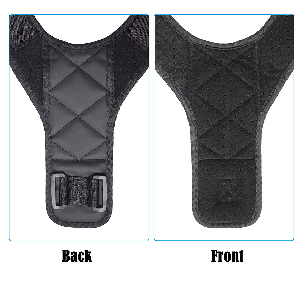 Thumbnail: Back Posture Correction Belt Hunchback Corrector Adult Men and Women Sitting Pos