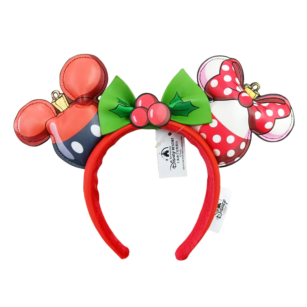 Thumbnail: Disney Mickey Ears Headband Disneyland Little World Cosplay Hairband Festival Pa