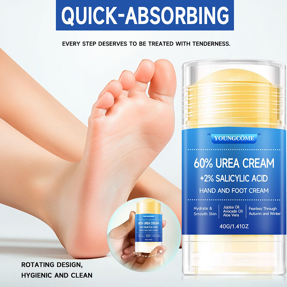 Thumbnail: Urea Cream 60 Percent For Feet Plus 2% Salicylic Acid Foot Cream and Hand Cream 